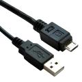 CU612 Кабель USB2.0 A --> micro USB B (1.8м) чёрный (USB2.0, microUSB)