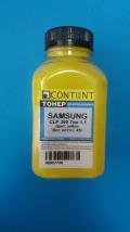 Тонер Samsung CLP 300 (Content)Тип 1.1 жел. 45гр
