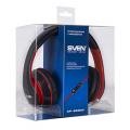 Наушники с микрофоном Sven  AP-940 MV чёрно - красные
