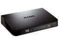 DGS-1016A Коммутатор D-Link 16-port UTP 10/100/1000Mbps Auto-sensing, Stand-alone, Unmanaged
