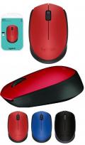 910-004641 Мышь Logitech беспроводная красная M171