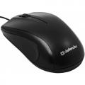 Мышь проводная Defender Optimum MB-150, PS/2 800dpi. Black