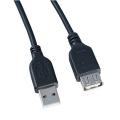 Кабель VCOM USB 2.0 Am-Af удлинитель 1.8M